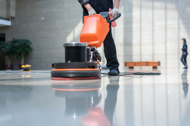 Floor Polishing Process