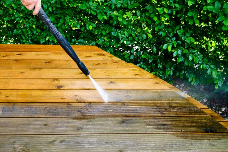Deck cleaning and maintenance